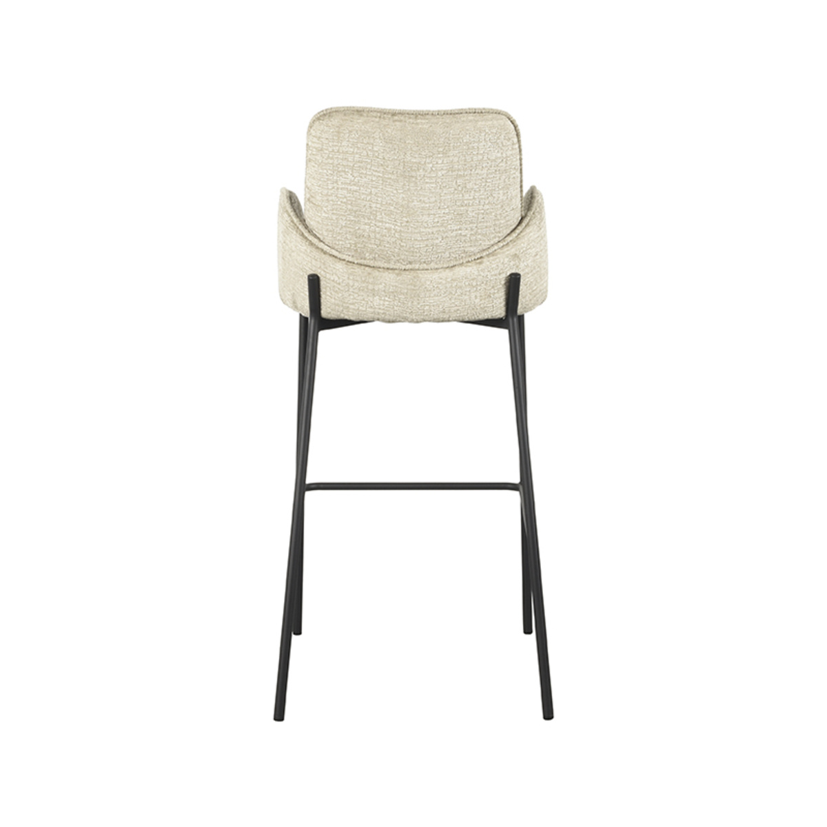 LABEL51 - Barstoel Joni - Beige - 53x51x107cm - Set van 2