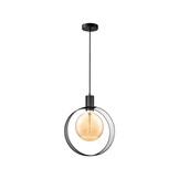 LABEL51 - Hanglamp Ronda - Zwart - 30x30x150cm