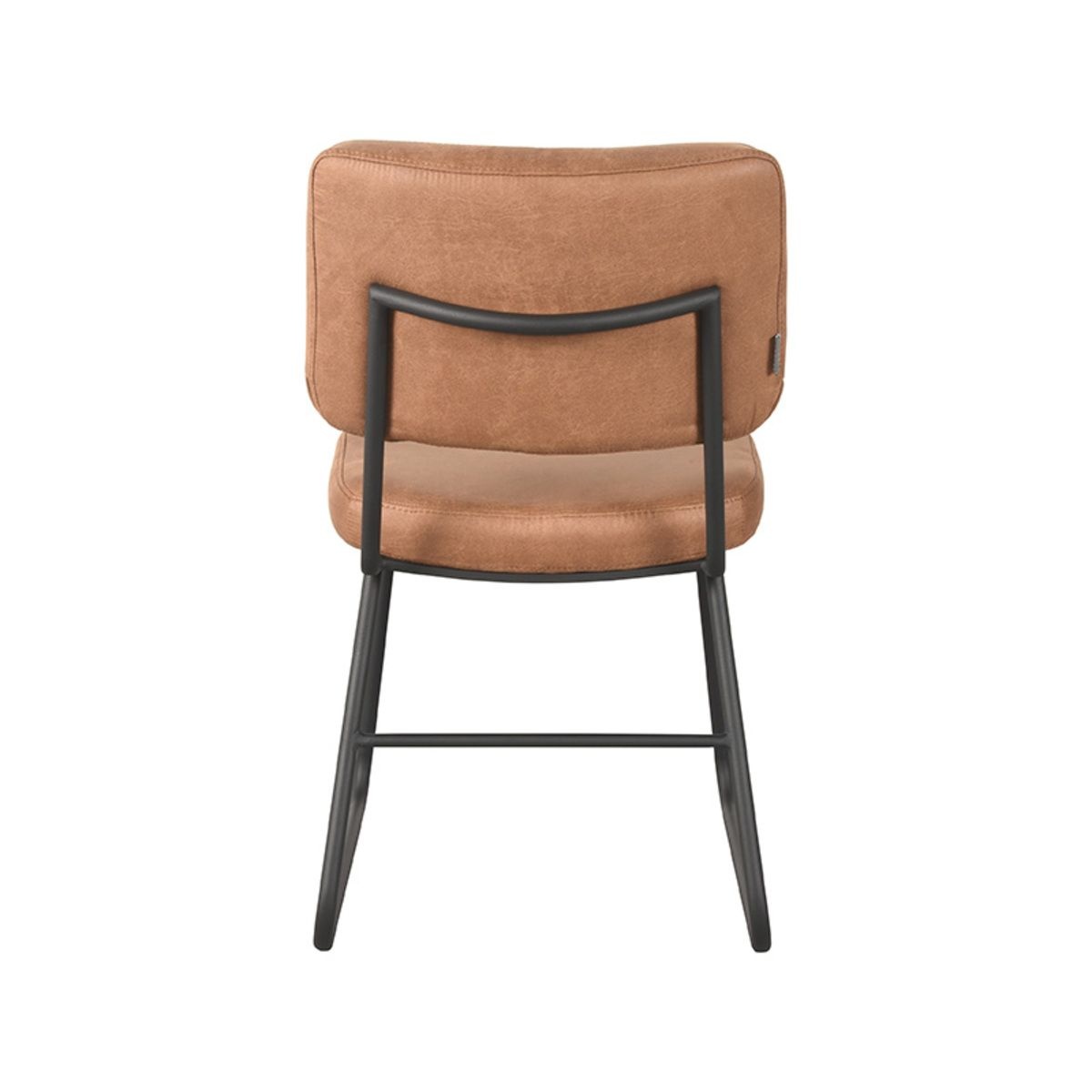 LABEL51 Eetkamerstoel Noah - Cognac - Micro Suede