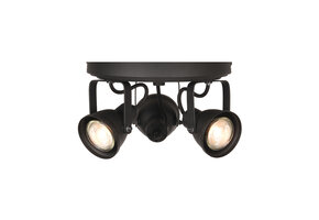 LABEL51 Spot Max led - Zwart - Metaal - 3 Lichts