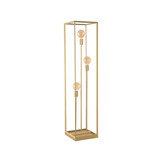 LABEL51 - Vloerlamp Tetto - Goud - 30x30x135cm