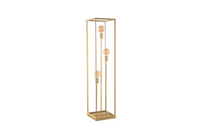LABEL51 - Vloerlamp Tetto - Goud - 30x30x135cm