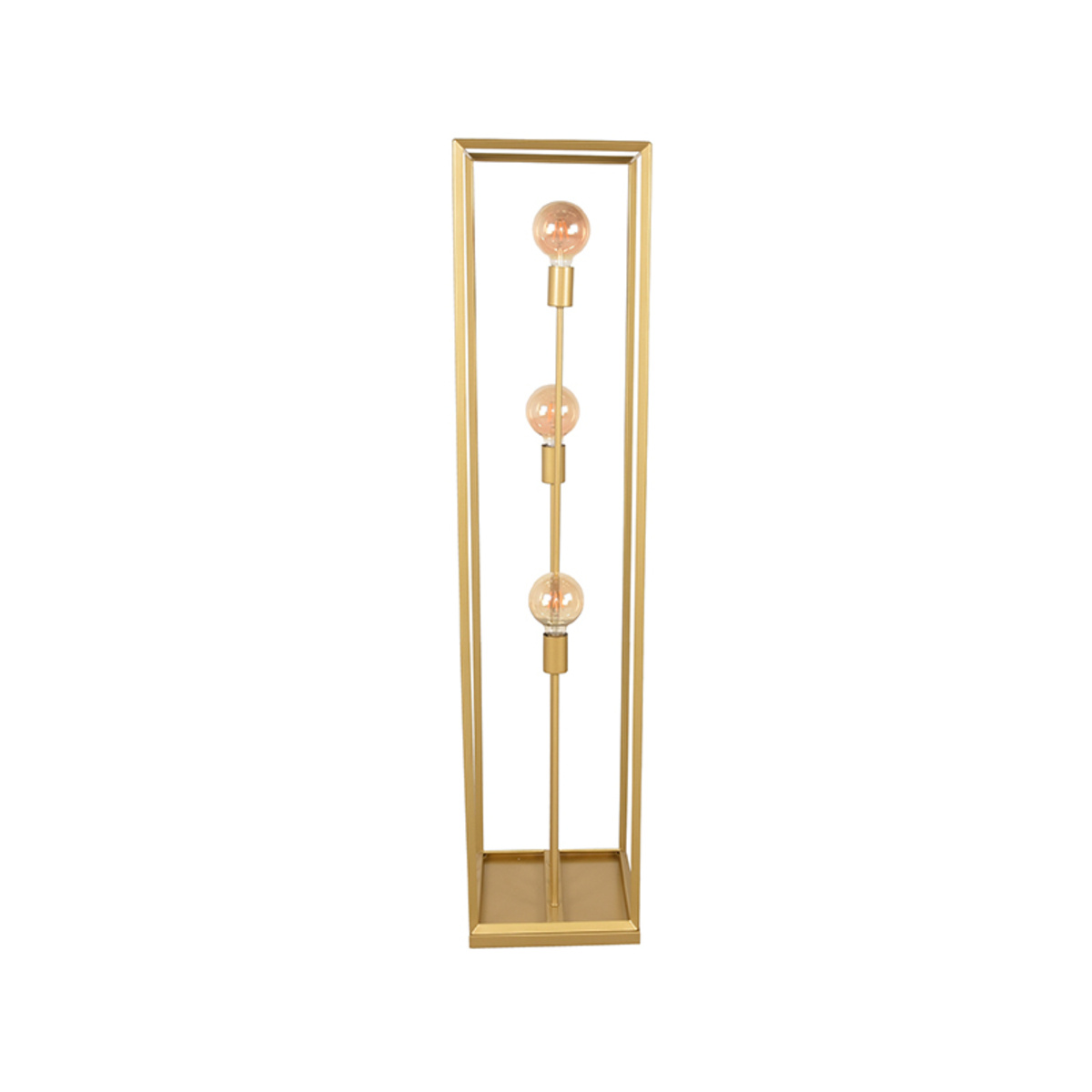 LABEL51 - Vloerlamp Tetto - Goud - 30x30x135cm
