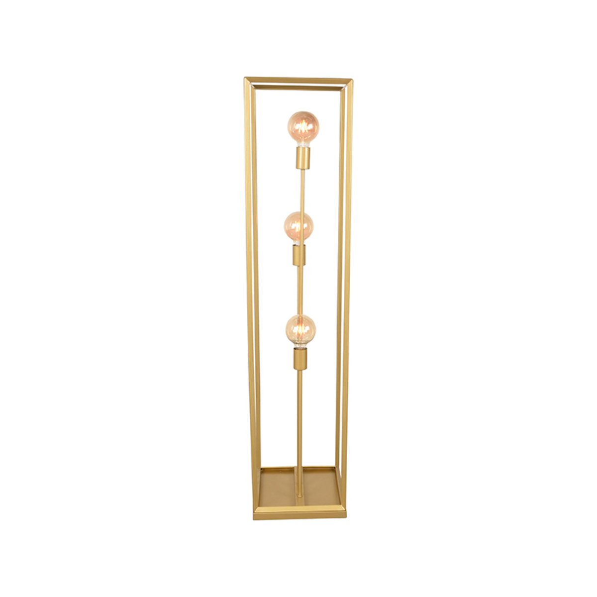LABEL51 - Vloerlamp Tetto - Goud - 30x30x135cm
