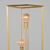 LABEL51 - Vloerlamp Tetto - Goud - 30x30x135cm