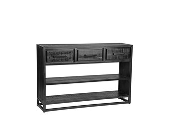 LABEL51 Sidetable Chili - Zwart - Mangohout