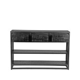 LABEL51 Sidetable Chili - Zwart - Mangohout