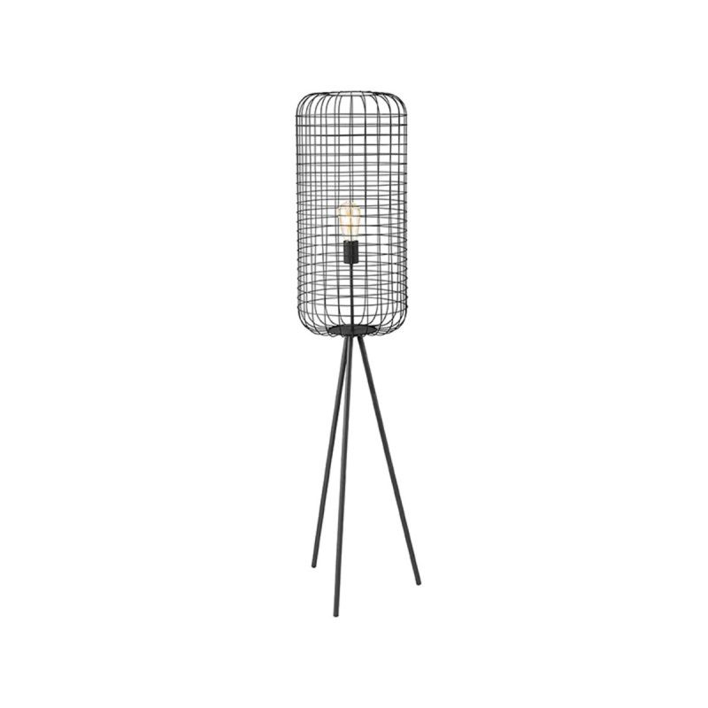 LABEL51 - Vloerlamp Solido - Zwart - 31x31x146cm