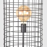 LABEL51 - Vloerlamp Solido - Zwart - 31x31x146cm