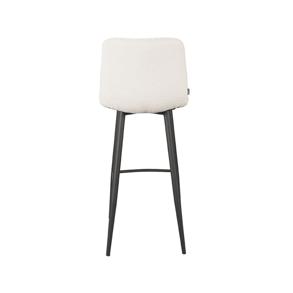 LABEL51 - Barkruk Jelt - Ivoor boucle - 42x46x105 cm