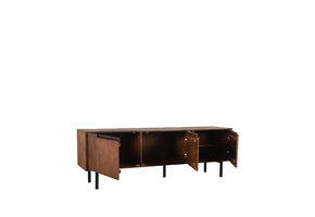 LABEL51 Tv-meubel Rio - Espresso - Mangohout - 180 cm