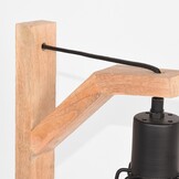LABEL51 - Tafellamp Drop - Zwart - 34x29x53cm
