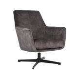 LABEL51 - Fauteuil Toby - Grijs - 80x75x85cm