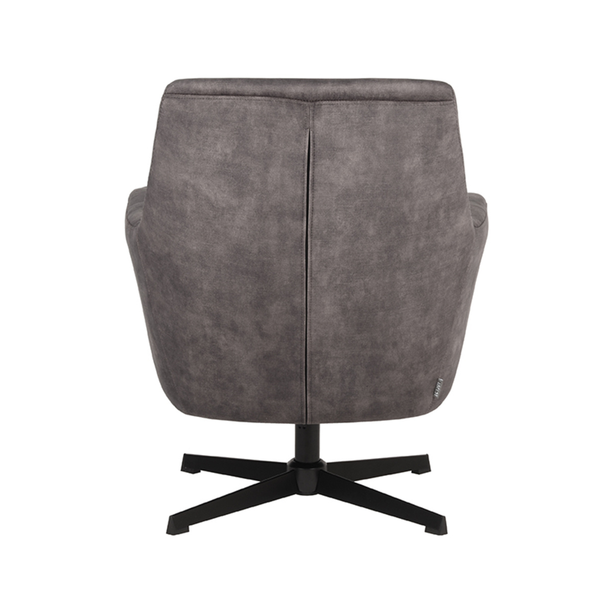 LABEL51 - Fauteuil Toby - Grijs - 80x75x85cm