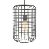 LABEL51 - Hanglamp Solido - Zwart - 26x26x150cm