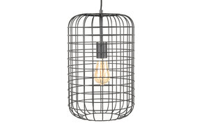 LABEL51 - Hanglamp Solido 26x26x150cm - Zwart - Metaal