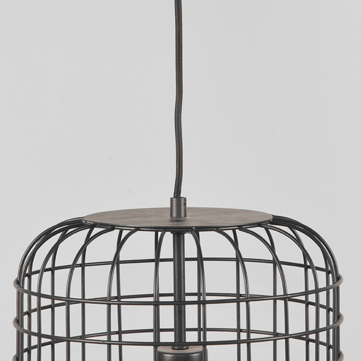 LABEL51 - Hanglamp Solido - Zwart - 26x26x150cm