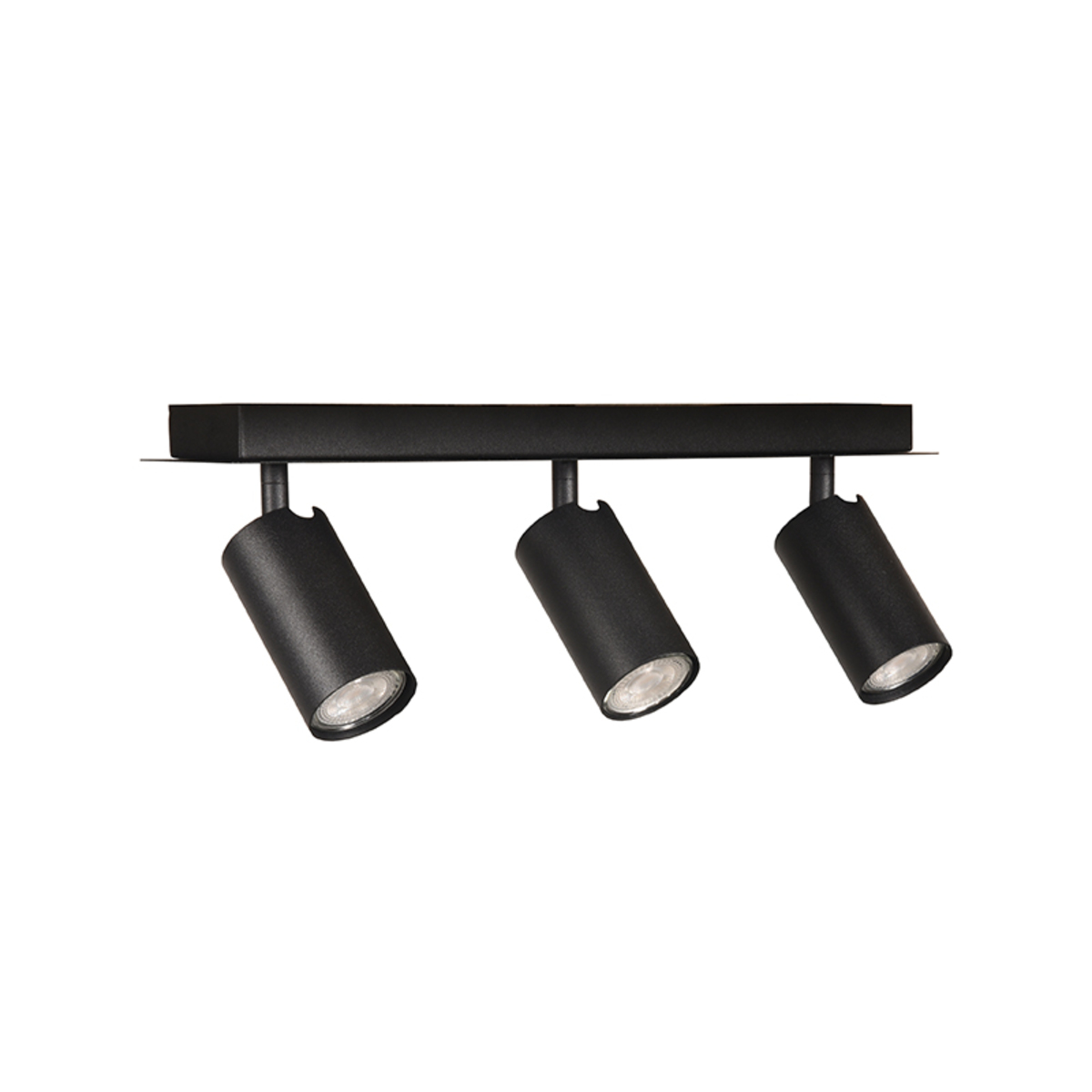 LABEL51 Spot Ferroli 3-lichts 45x15x15 cm - Zwart - Metaal