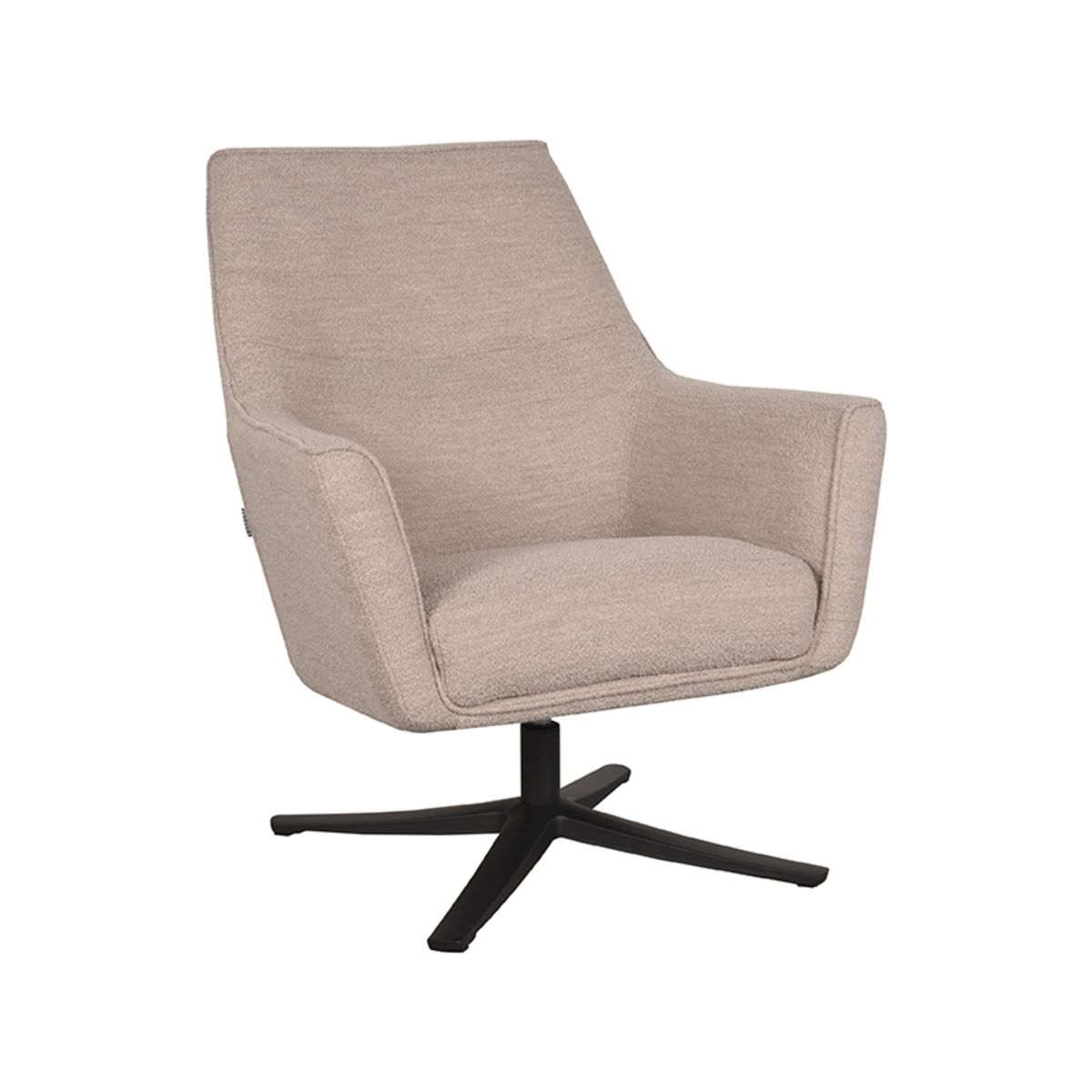 LABEL51 - Fauteuil Tod - Beige - 75x76x90cm