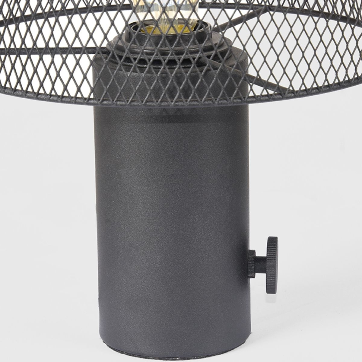 LABEL51 - Tafellamp Fungo - Zwart - 23x23x29cm