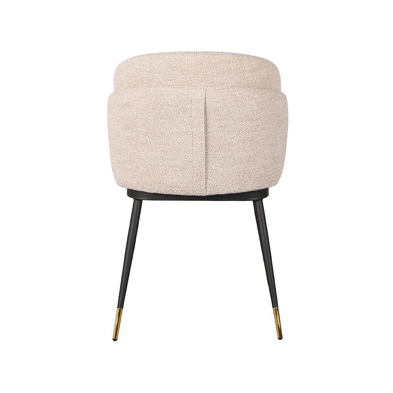 LABEL51 Eetkamerstoel Loed - Naturel - Stof 50x59x79 cm