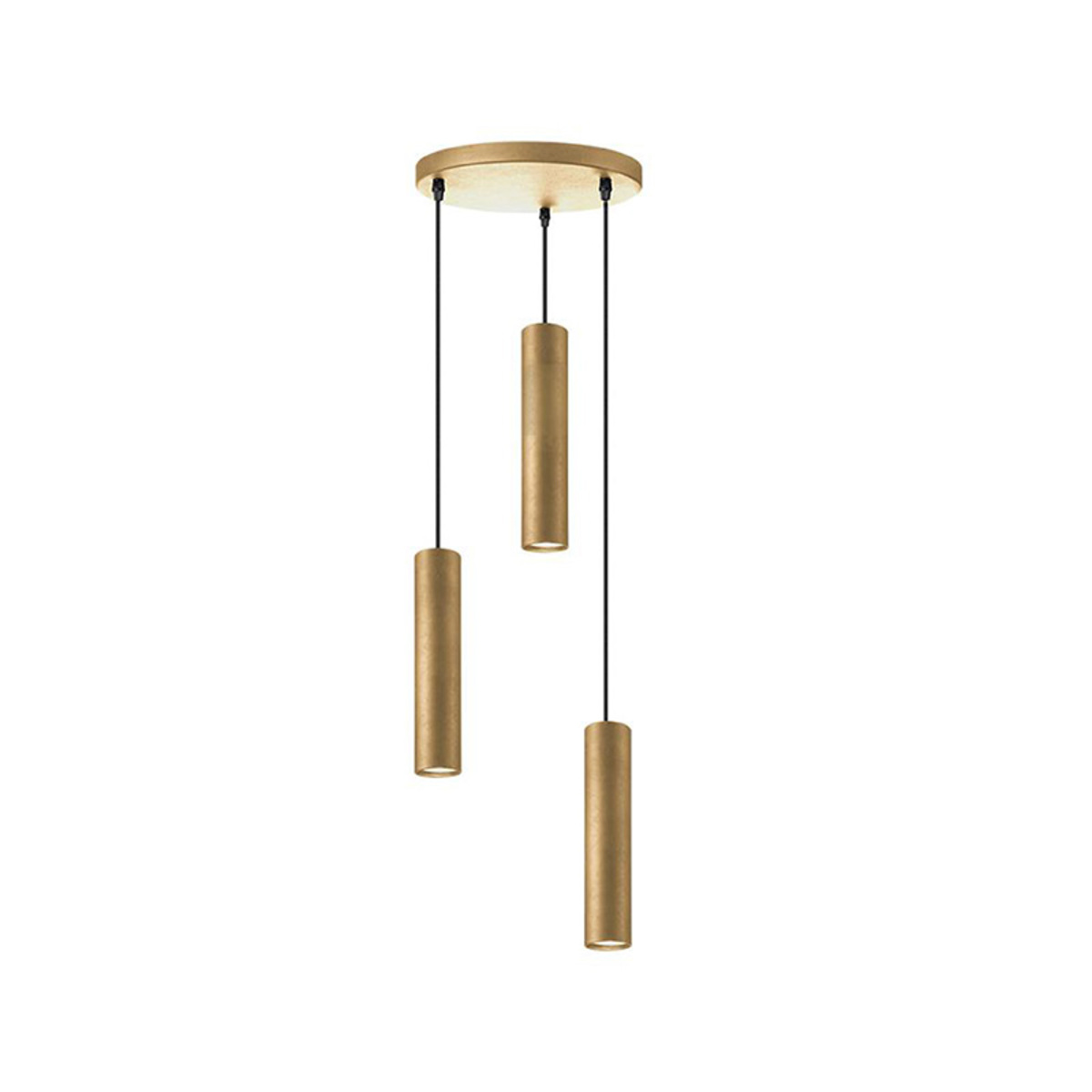 LABEL51 - Hanglamp Ferroli - Goud - 25x25x150cm