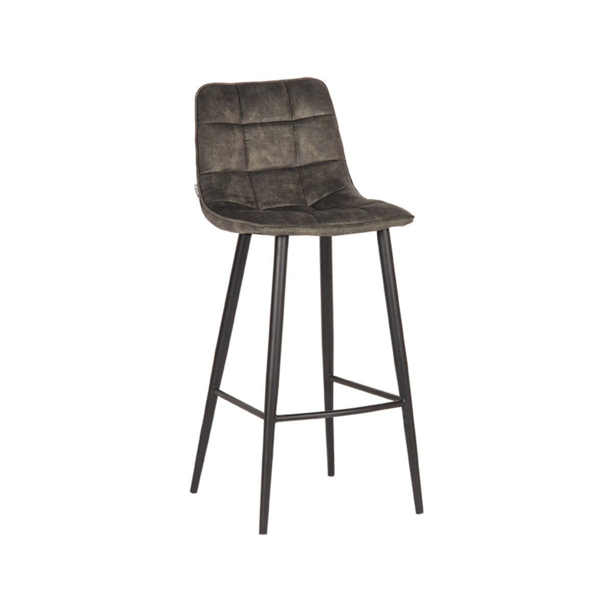 LABEL51 - Barstoel Jelt - Hunter - 48x45x107cm - Set van 2