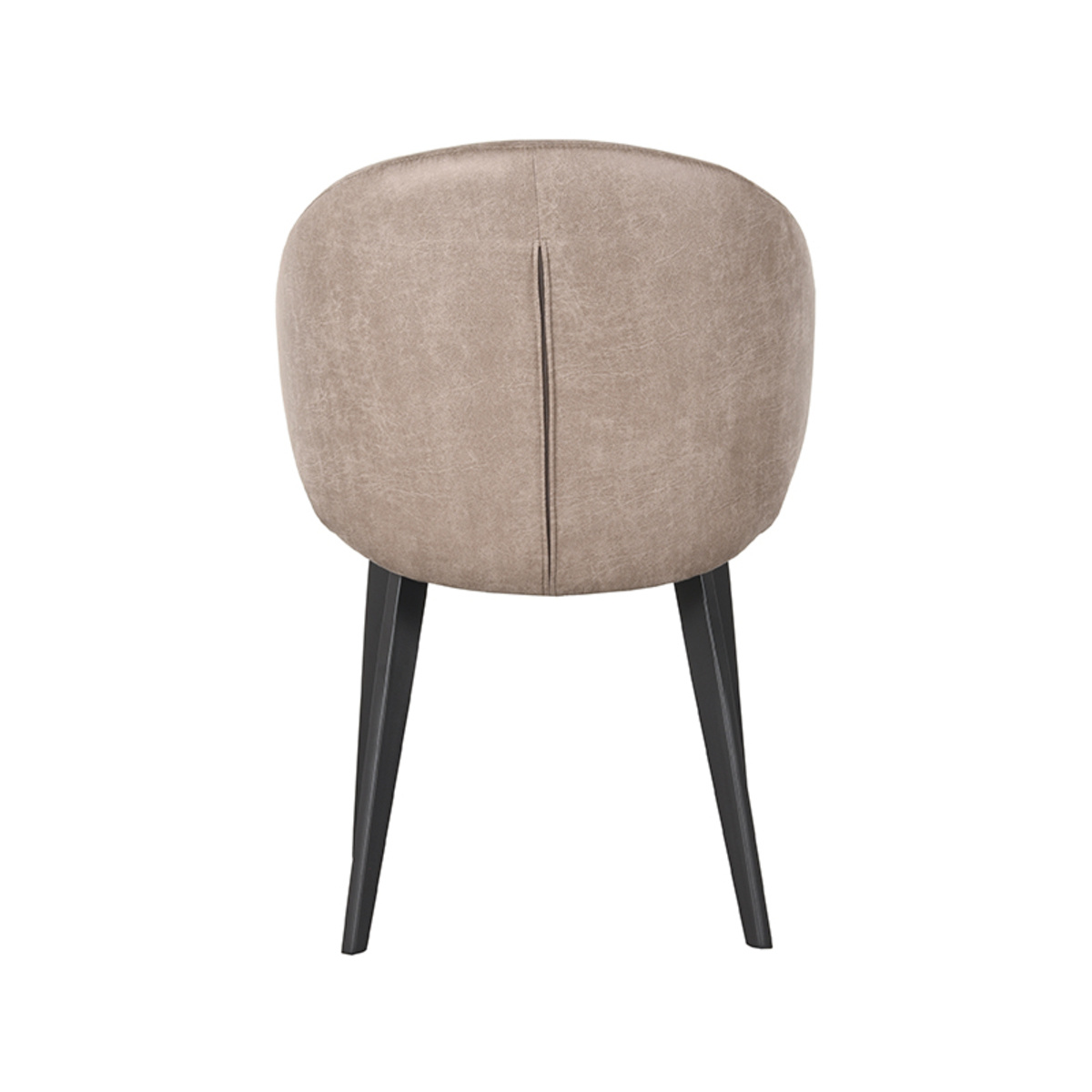 LABEL51 - Eetkamerstoel Logan - Taupe - 62x57x84cm - Set van 2