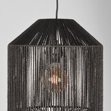LABEL51 - Hanglamp Ibiza - Zwart - 33x33x162cm