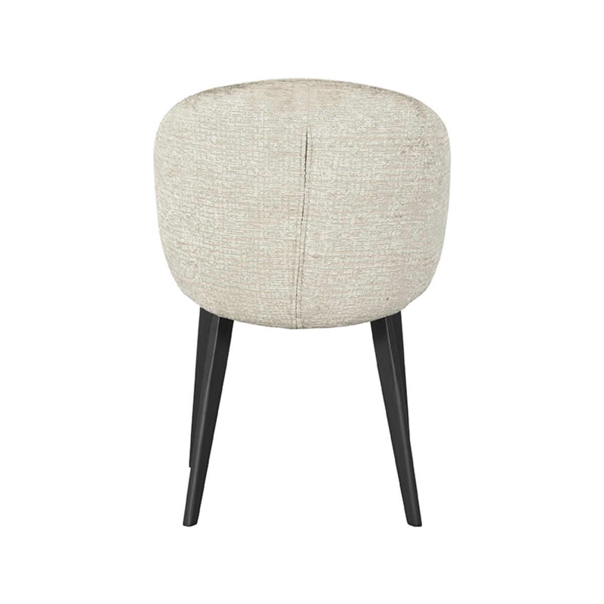 LABEL51 - Eetkamerstoel Logan - Beige - 62x57x84cm - Set van 2