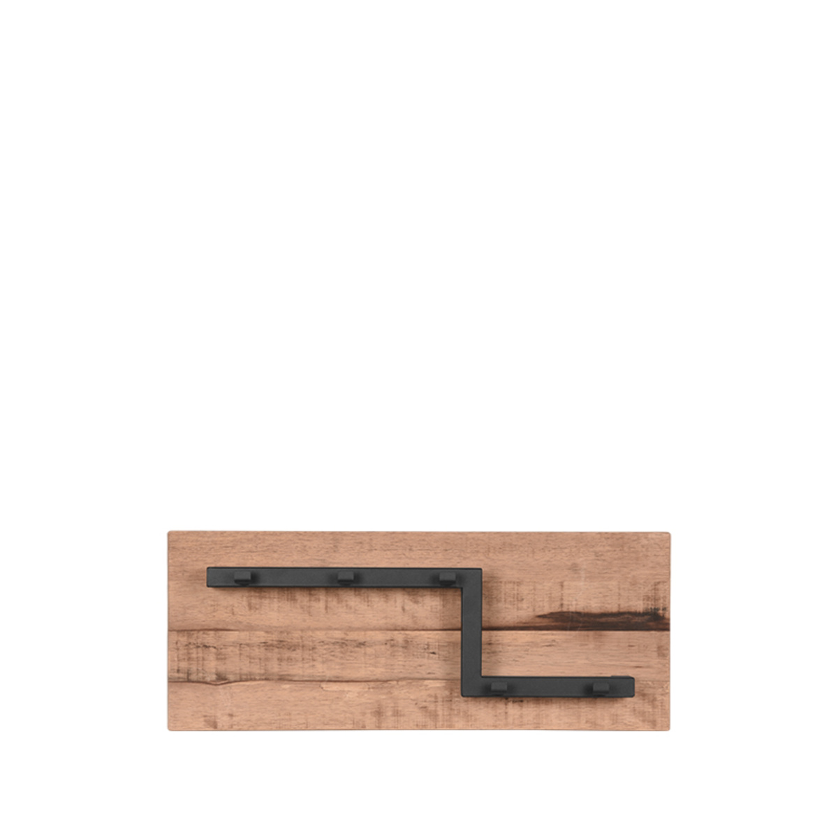 LABEL51 Kapstok Road - Zwart - Mangohout - M