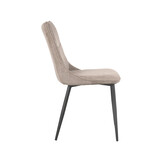 LABEL51 - Eetkamerstoel Riv - Clay - 59x47x88cm - Set van 4