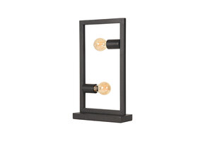 LABEL51 - Tafellamp Quadrato - Zwart - 10x20x45cm