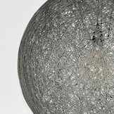 LABEL51 Hanglamp Twist - Grijs - Vlas - 55 cm - XL