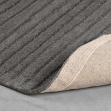 LABEL51 Vloerkleden Luxy - Antraciet - Synthetisch - 160x230 cm