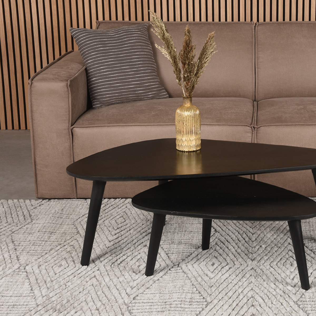 LABEL51 - Vloerkleed Cosy - Grijs - 300x200x2cm