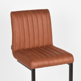 LABEL51 - Barstoel Milo - Bruin - 53x41x100cm - Set van 2