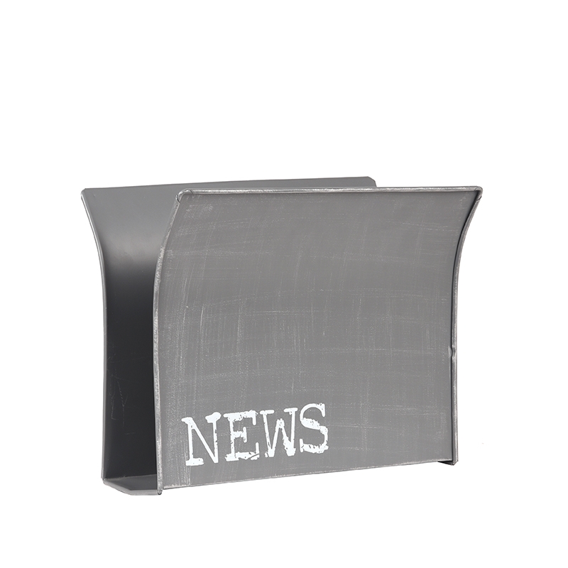 LABEL51 - Woondecoratie Magazinehouder - Grijs - 18x35x29cm