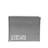 LABEL51 - Woondecoratie Magazinehouder - Grijs - 18x35x29cm