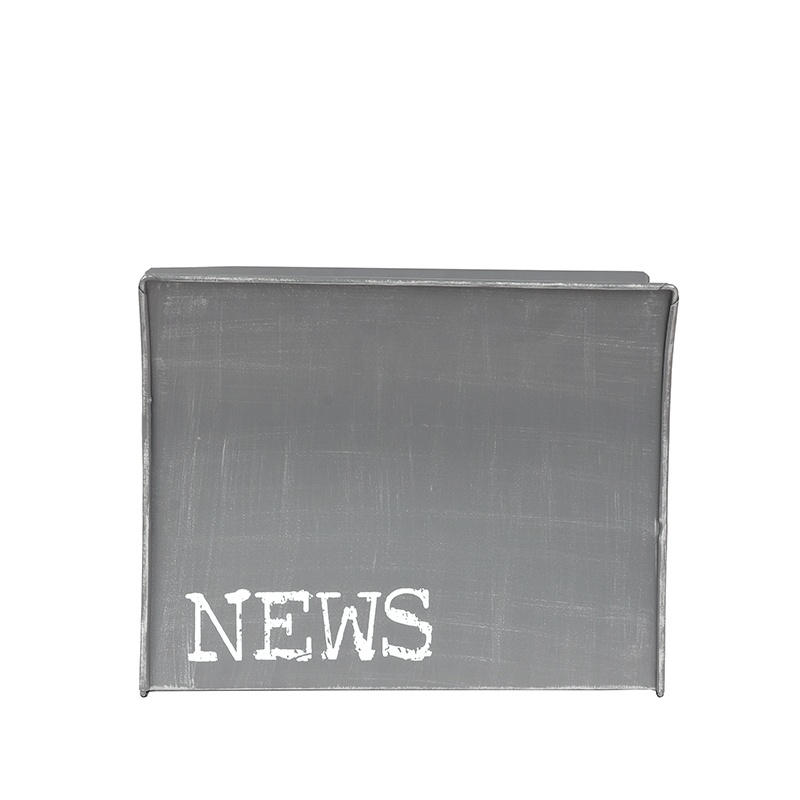 LABEL51 - Woondecoratie Magazinehouder - Grijs - 18x35x29cm