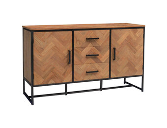 Livingfurn - Dressoir Accent 145cm - Teakhout