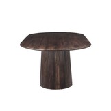 Livingfurn - Eetkamertafel Salvator Walnut 200cm - Mangohout