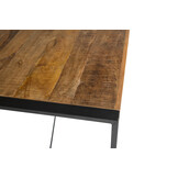 Livingfurn - Eetkamertafel Nairobi - U-Pot - Mangohout - 220x100 cm
