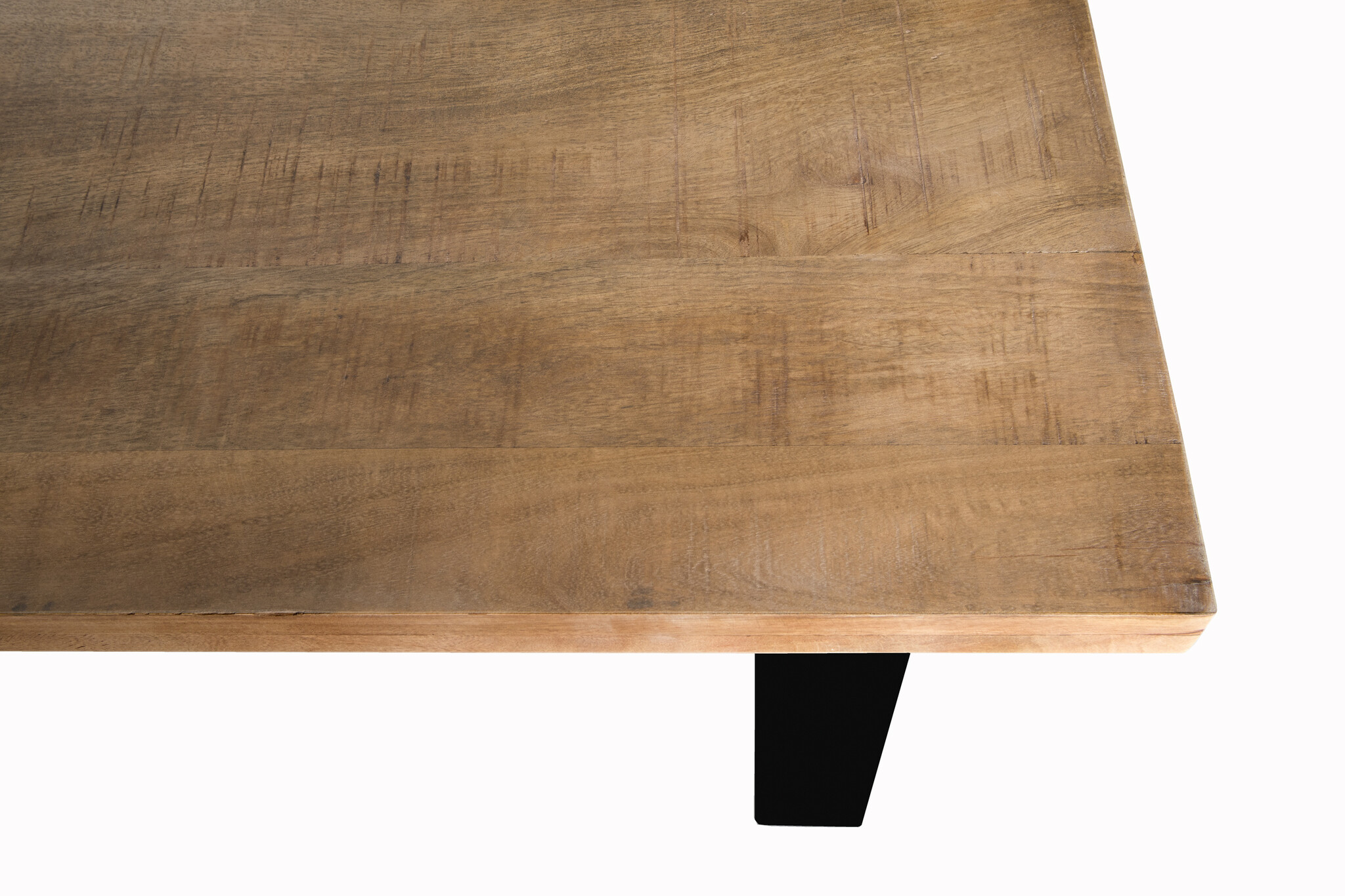 Brix - Eetkamertafel Sturdy - 220x100cm - Mangohout - Bruin