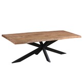 Brix - Bruine Eetkamertafel - 240 cm - Mangohout