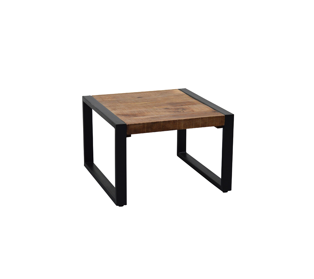 D - Livingfurn - Salontafel Strong - 60x60x45cm - Mangohout