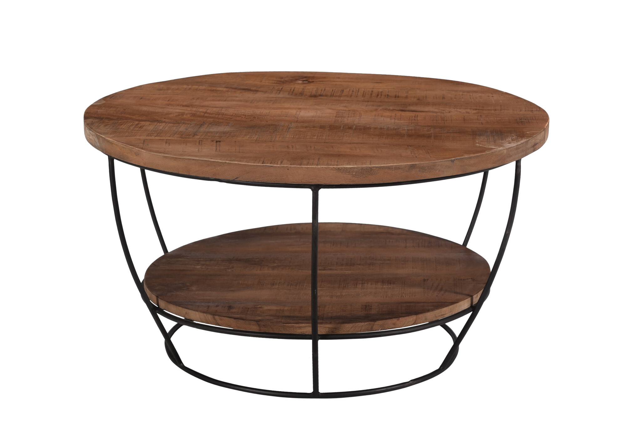 Brix - Salontafel Brix Evan - 65x65x34cm - Mangohout