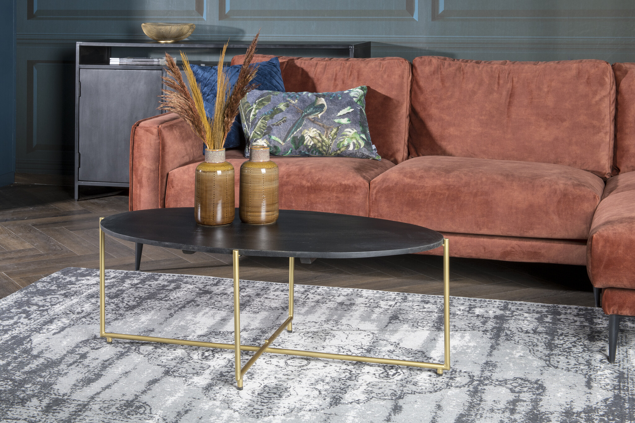 Livingfurn - Salontafel Anthony Zwart - 40x110x40 - Mangohout
