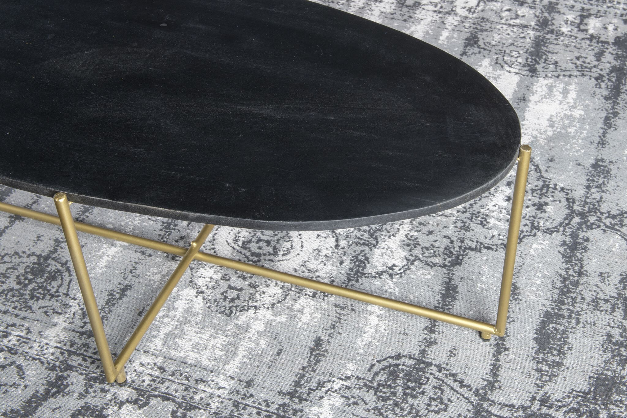 Livingfurn - Salontafel Anthony Zwart - 40x110x40 - Mangohout
