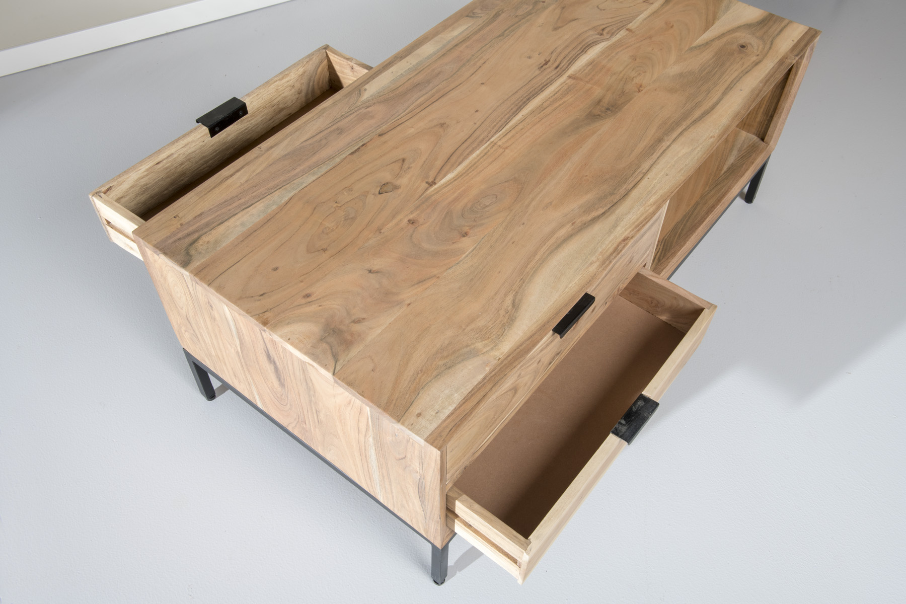 Livingfurn - Salontafel Oslo - 60x120x45cm - Acasiahout